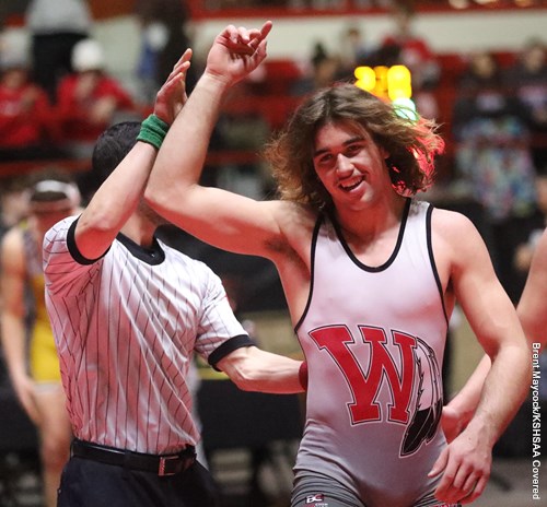 Hayden Oviatt jubilation