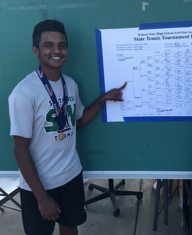 Blue Valley Southwest's Vishal Rajkumar