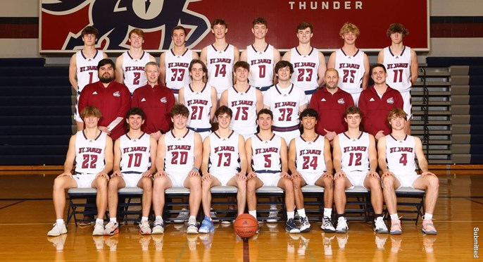 St. James Academy boys BB
