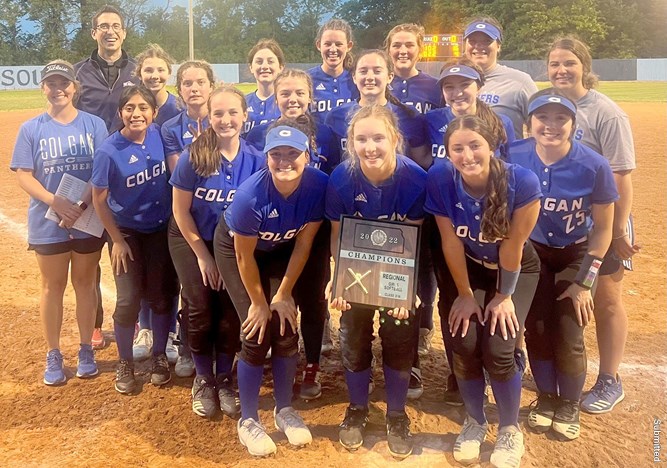 Pittsburg Colgan softball