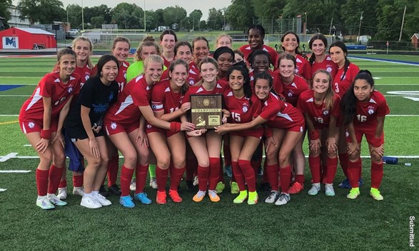 Bishop Miege girls soccer