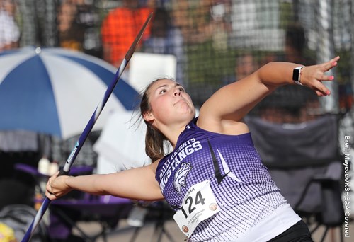 Valley Heights Emma Yungeberg javelin